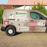 Folierter gesponsorter Toyota Proace für die Berliner Tiertafel e. V.