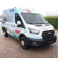 Folierter gesponsorter Ford Transit Kombi L2 H2 Neunsitzer für die Paulihof Kinderhilfe gGmbH