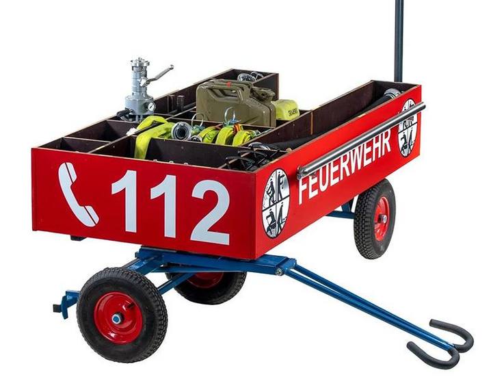 Löschkarre für Ausbildung und Brandschutzerziehung der Jugendfeuerwehr