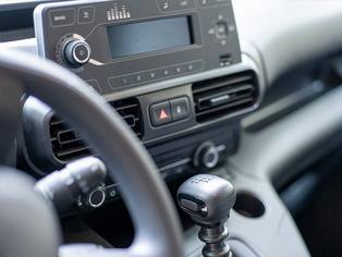 Toyota Proace City Duty Lenkrad und Mittelkonsole