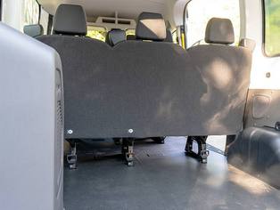 Ansicht Innenraum Ladefläche Ford Transit