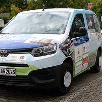 Folierter gesponsorter Toyota Proace City für AWO KV Breisgau-Hochschwarzwald und Emmendingen e. V.