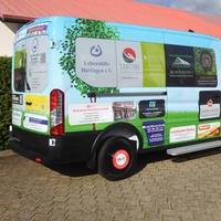 Folierter gesponsorter Ford Transit Kombi für die Lebenshilfe Hattingen e. V.