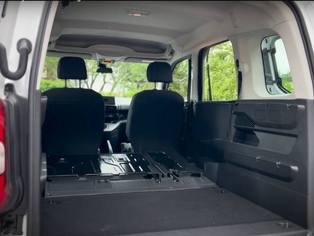 Koffer- bzw. Laderaumansicht des Toyota Proace City Lieferwagens/Transporters