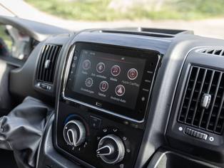 Innenraum vom Citroen Jumper