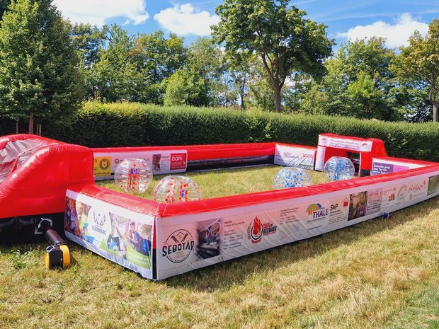 Große aufblasbare Bubble Ball Arena