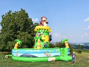 Hüpfburg Jungle open air