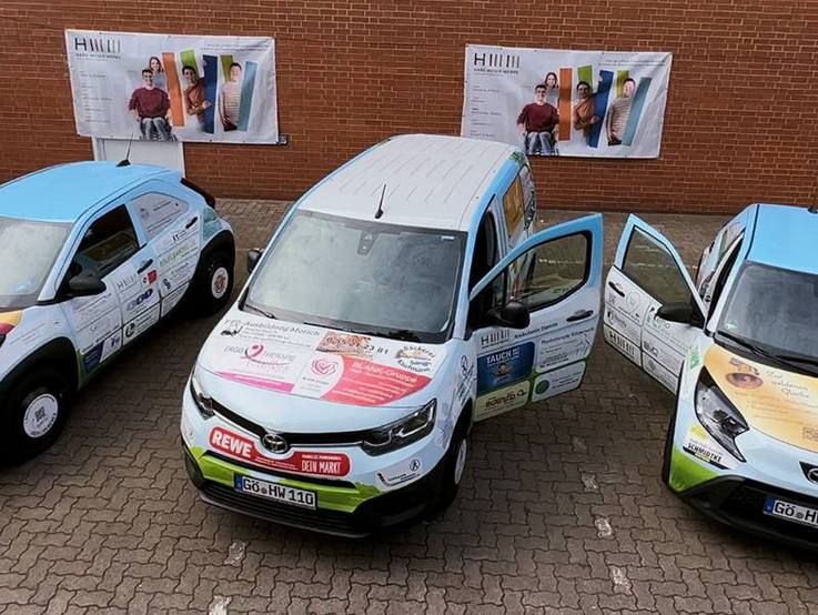 Harz-Weser-Werke | Folierte gesponsorte Fahrzeuge