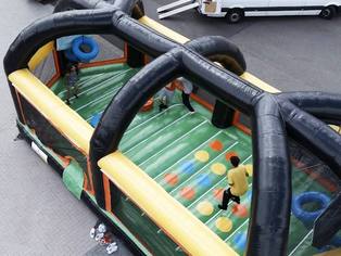 Einblick in die Basketball Arena