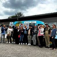 Folierter gesponsorter Ford Transit für die Jugendhilfeeinrichtung Maria im Tann, Aachen