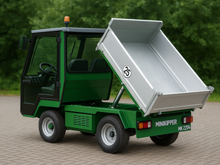 Mini Kipper kippbare Pritsche von Außen 