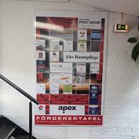 Förderertafel der APEX Kultur e. V.