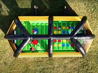 Basketball Arena von oben betrachtet