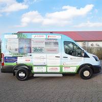 Folierter gesponsorter Ford Transit mit rollstuhlgerechtem Umbau für die St. Elisabeth Stiftung