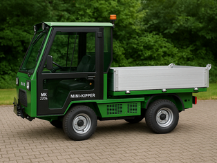 Mini Kipper von Außen