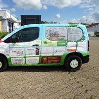 Folierter gesponsorter Toyota Proace für die Lebenshilfe Peine-Burgdorf GmbH
