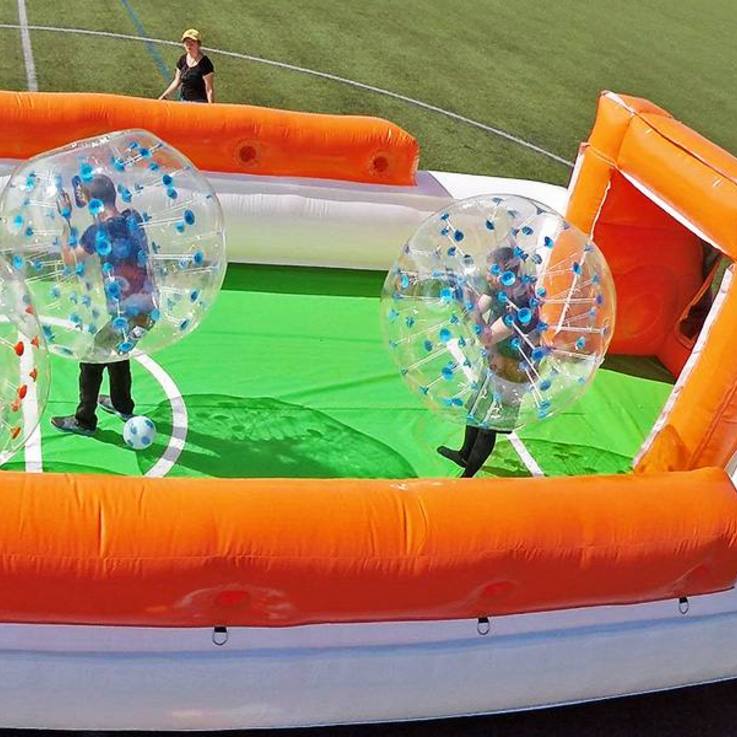 Bubble Kicker in Aktion für den TV Hechtsheim 1882 e. V.