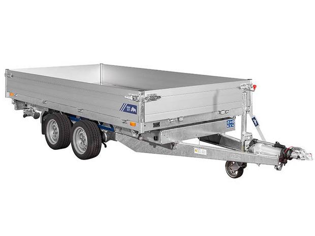 Saris Kipperanhänger K3 - 356 x 184 cm Ladefläche - vorn rechts