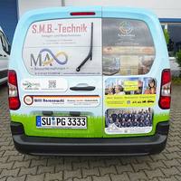 Folierter gesponsorter Toyota Proace City für die Bergisches Team Kinder- und Jugendhilfe