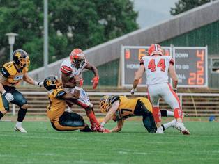 Schauf Spielstandanzeige beim Football-Spiel