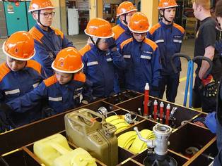 Feuerwehr Löschkarre zur Schulung der Jugendfeuerwehr